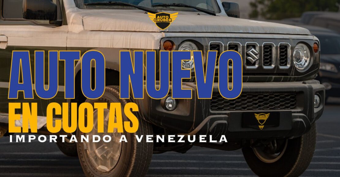 Auto nuevo en cuotas con autogruber